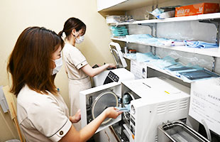 安心・安全な設備で万全の感染症対策を目指します